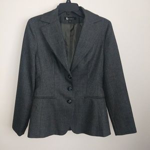 Larry Levine Blazer Herring Bone Size 8